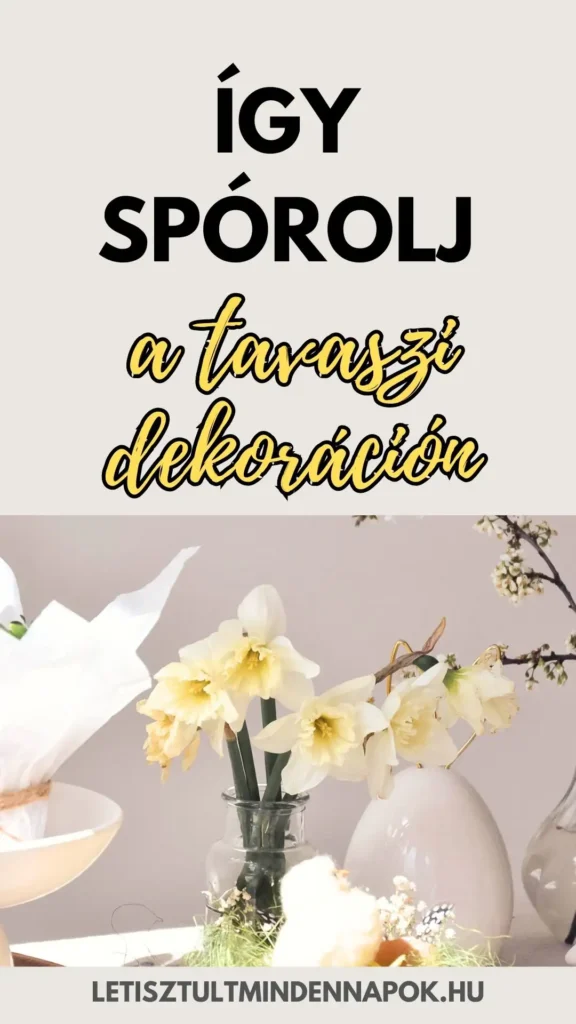 tavaszi dekoráció